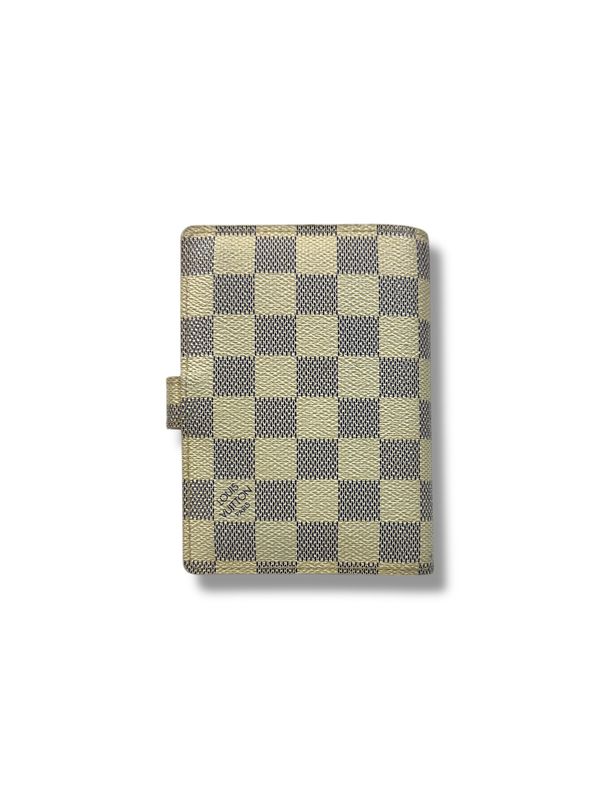 Louis Vuitton Damier Azur Small Ring Agenda Cover