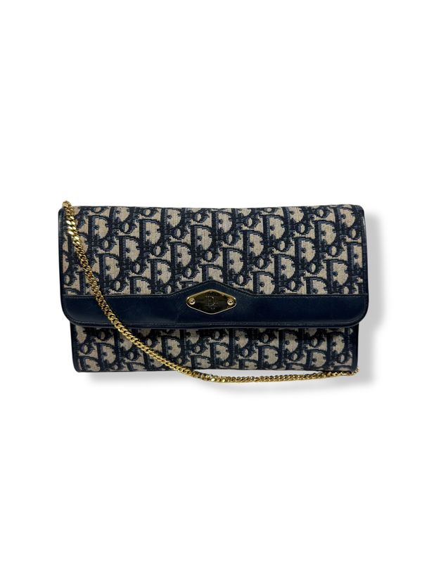 Christian Dior Vintage Diorissimo Trotter Clutch