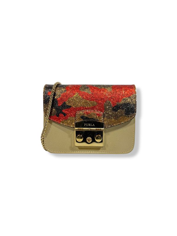 Furla MY PLAY Interchangeable Metropolis Leather Crossbody