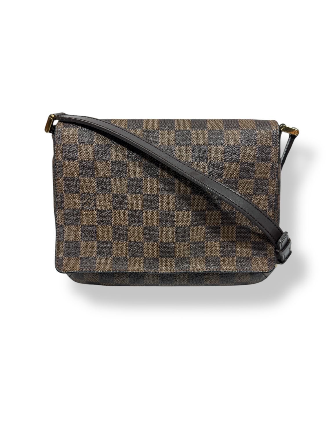 Louis Vuitton Damier Ebene Musette Tango Long Strap