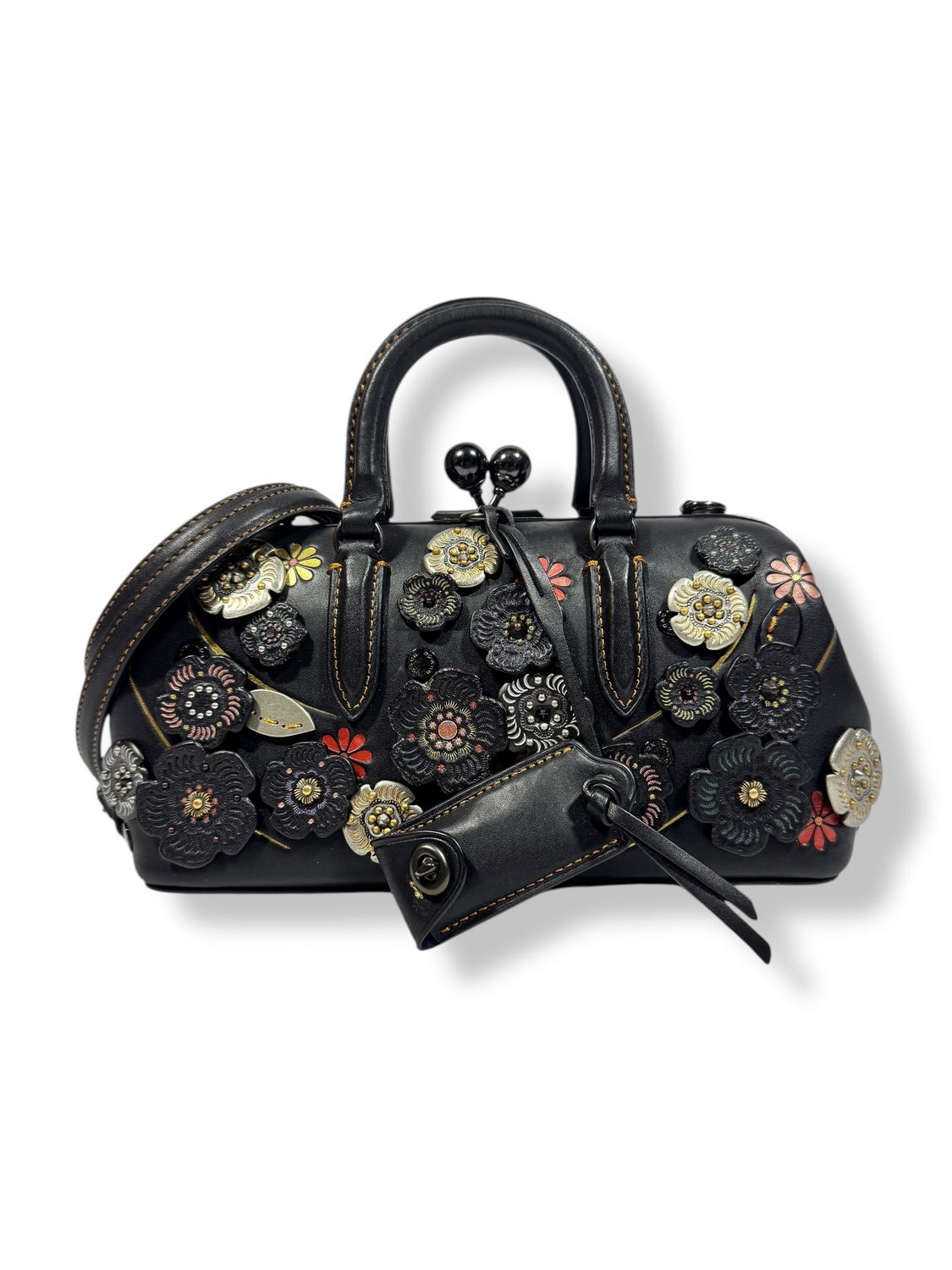 Coach 1941 Kisslock Satchel Frame Bag Tea Roses (Limited Edition 236 of 485)