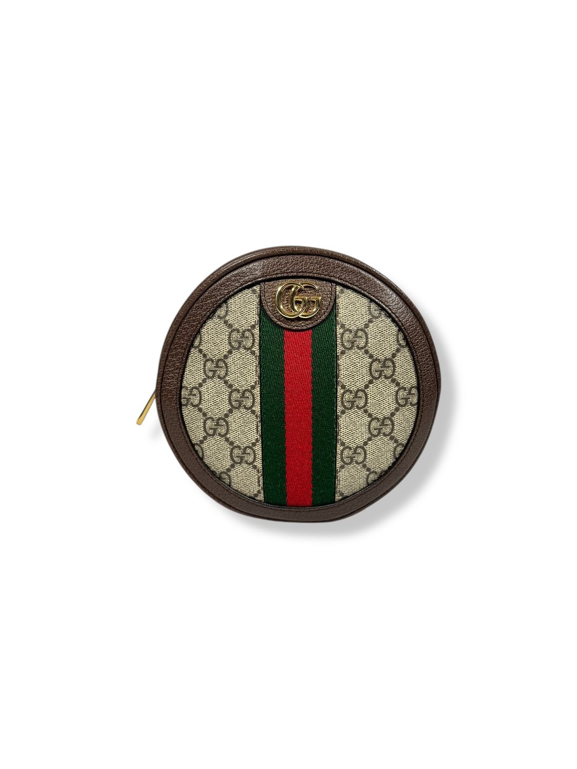 Gucci GG Supreme Monogram Web Mini Ophidia Round Backpack