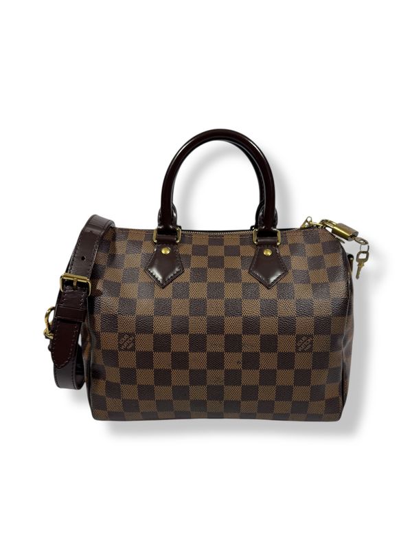 Louis Vuitton Damier Ebene Speedy Bandouliere 25