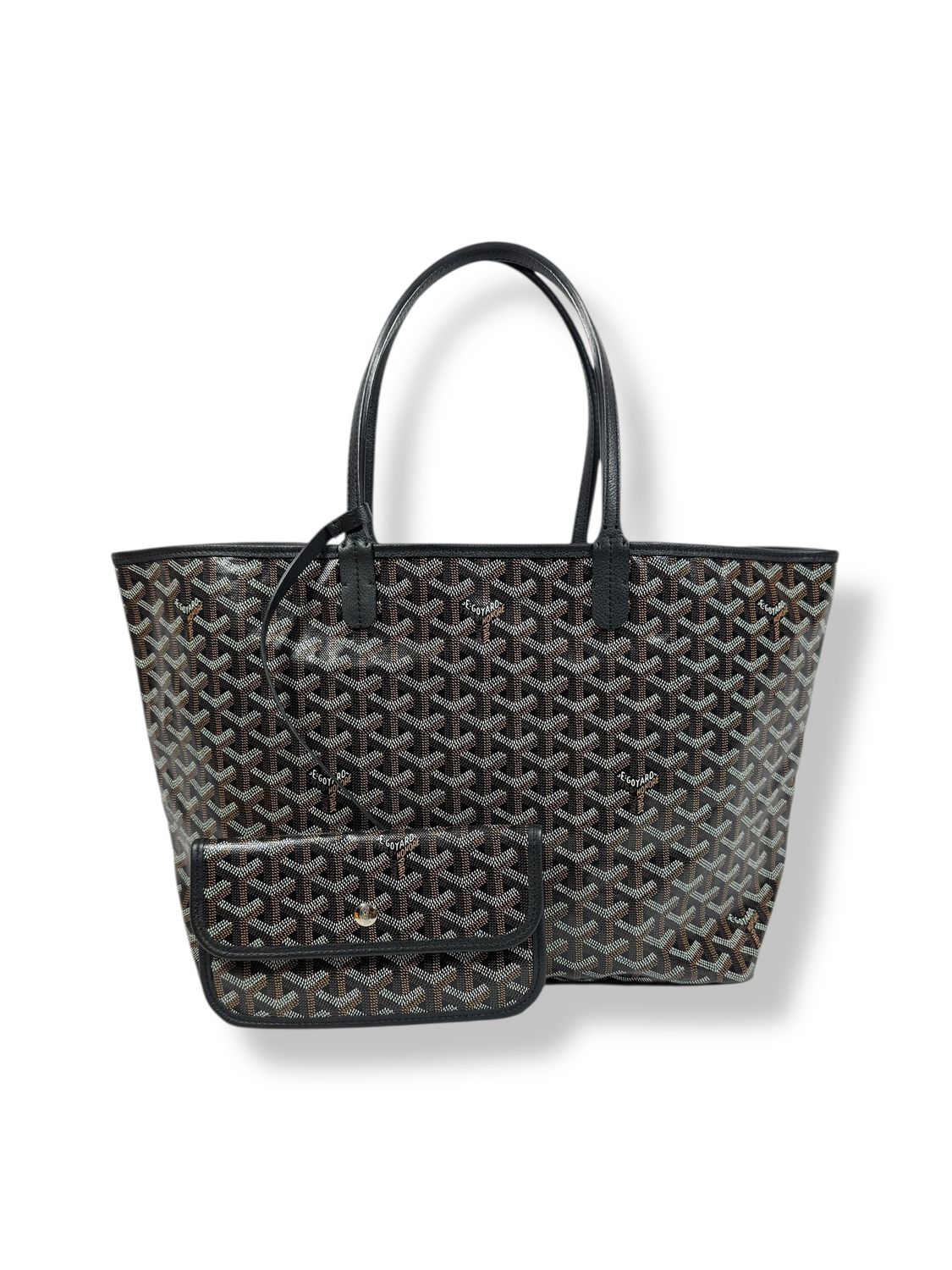 Goyard Goyardine Saint Louis PM Black