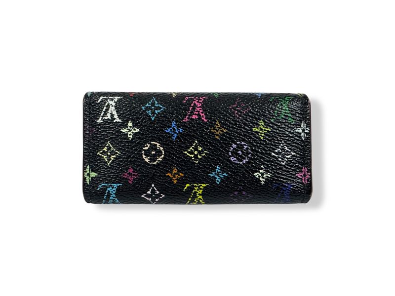 Louis Vuitton Monogram Multicolor Multicles 4 Key Holder Black