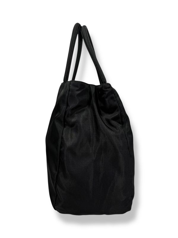 Prada Vintage Black Tessuto Nylon Tote