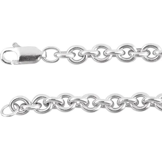Heavy Duty Cable Chain Necklace 16"