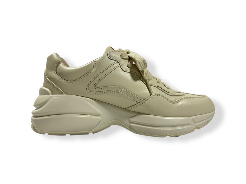 Gucci Women's Rhyton Leather Sneakers (8/38)