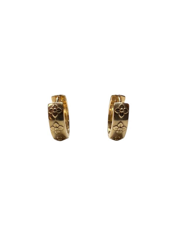 Andalucia Huggies 14k Gold Earrings