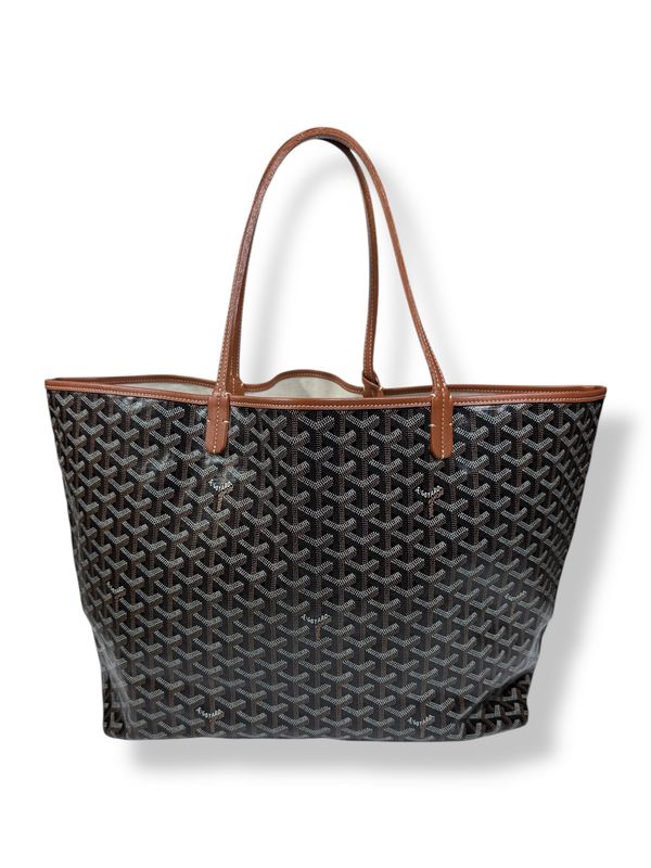 Goyard Goyardine Saint Louis GM Black Brown