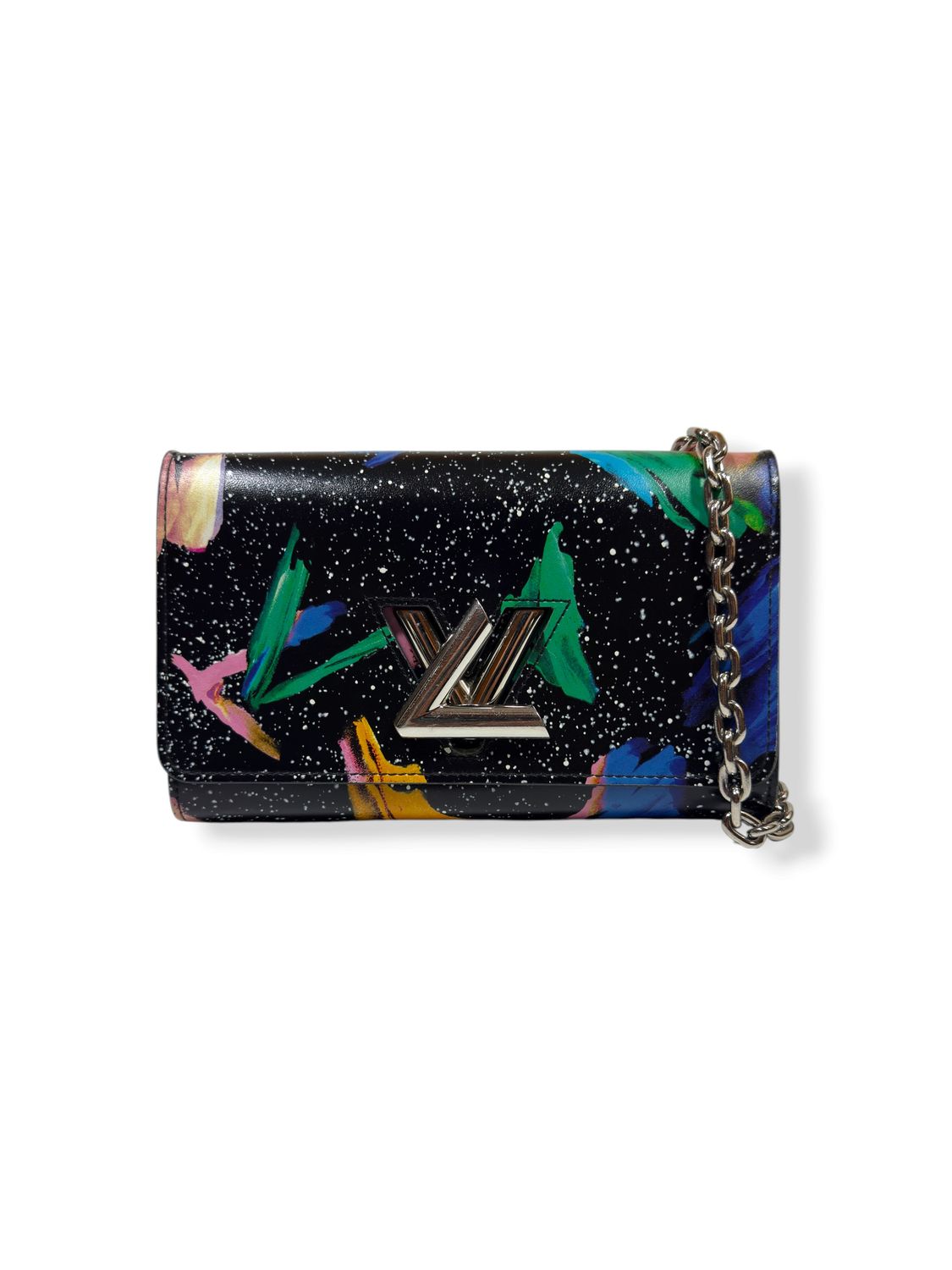 Louis Vuitton Splash Twist Black Noir WOC
