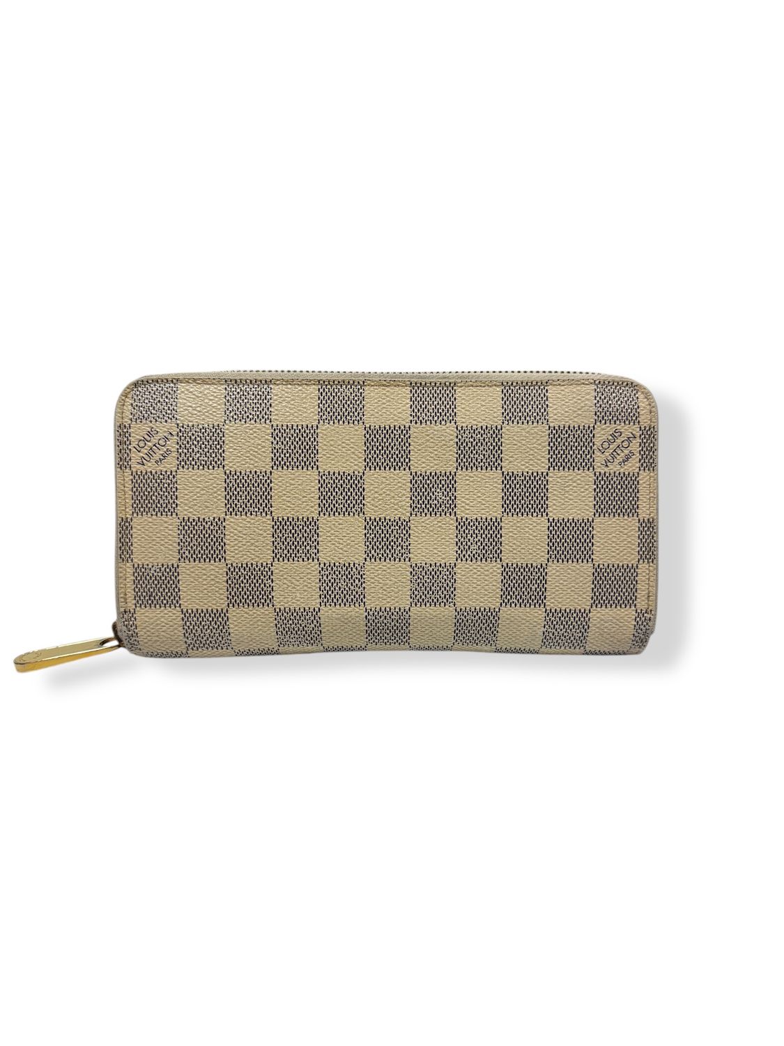 Louis Vuitton Damier Azur Long Zippy Wallet