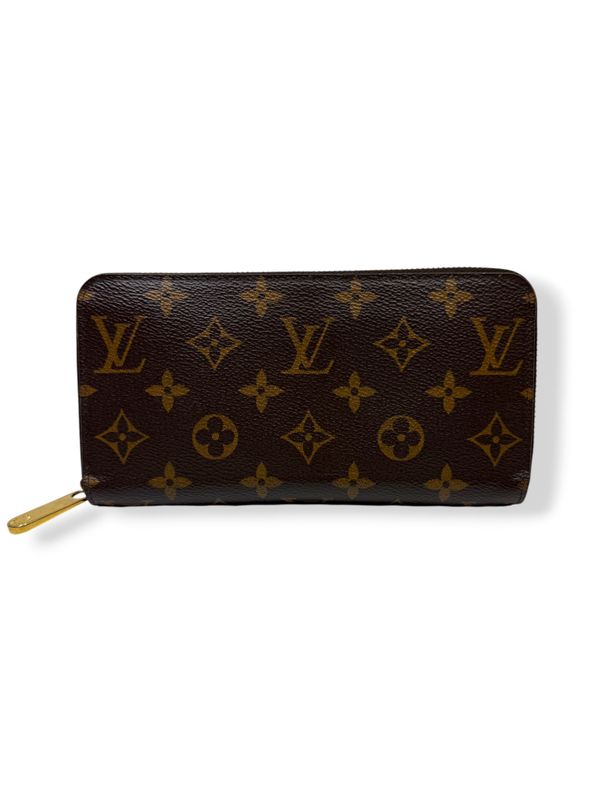 Louis Vuitton Monogram Long Zippy Wallet Poppy