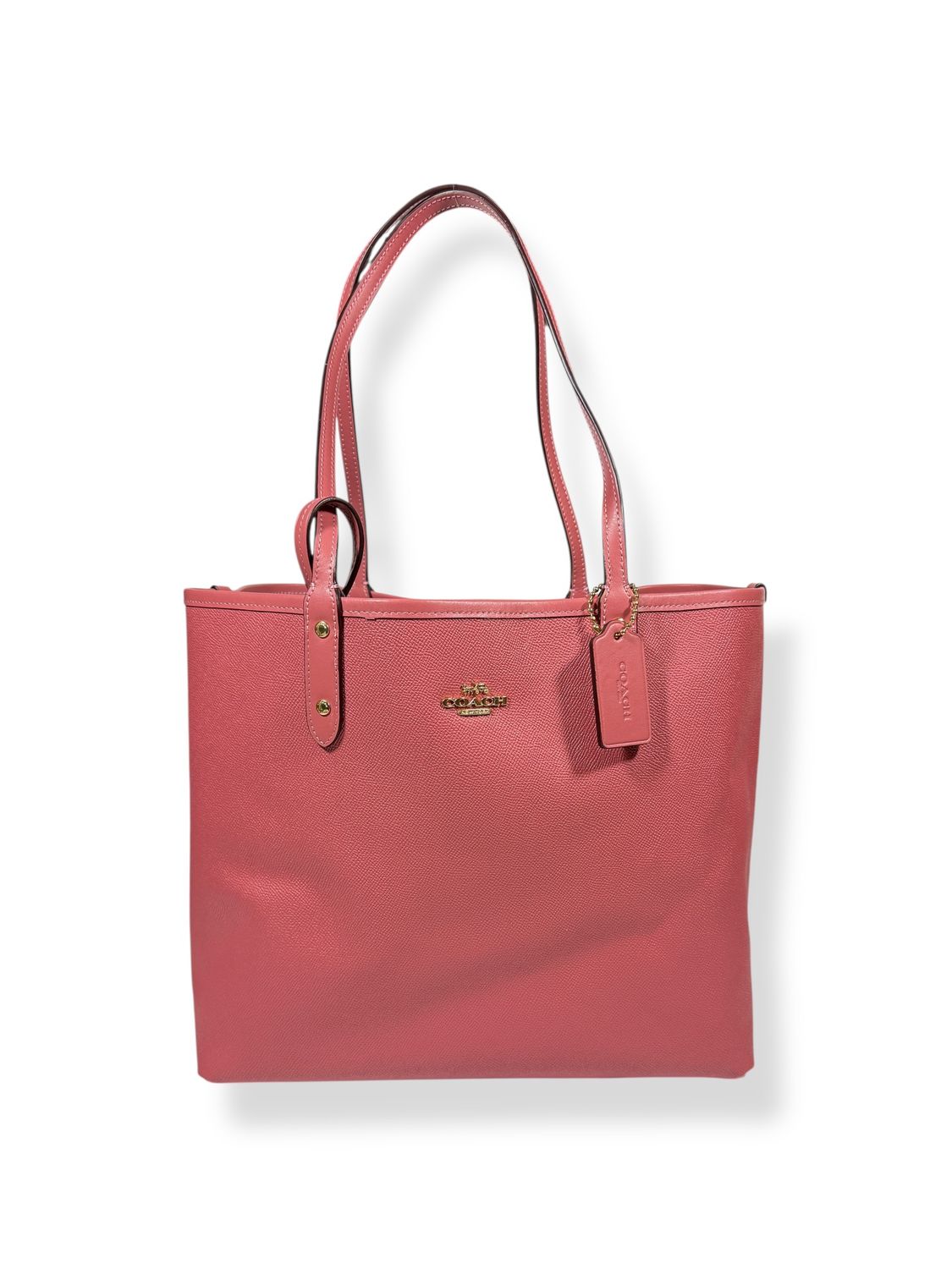 Coach Reversible City Tote Pink