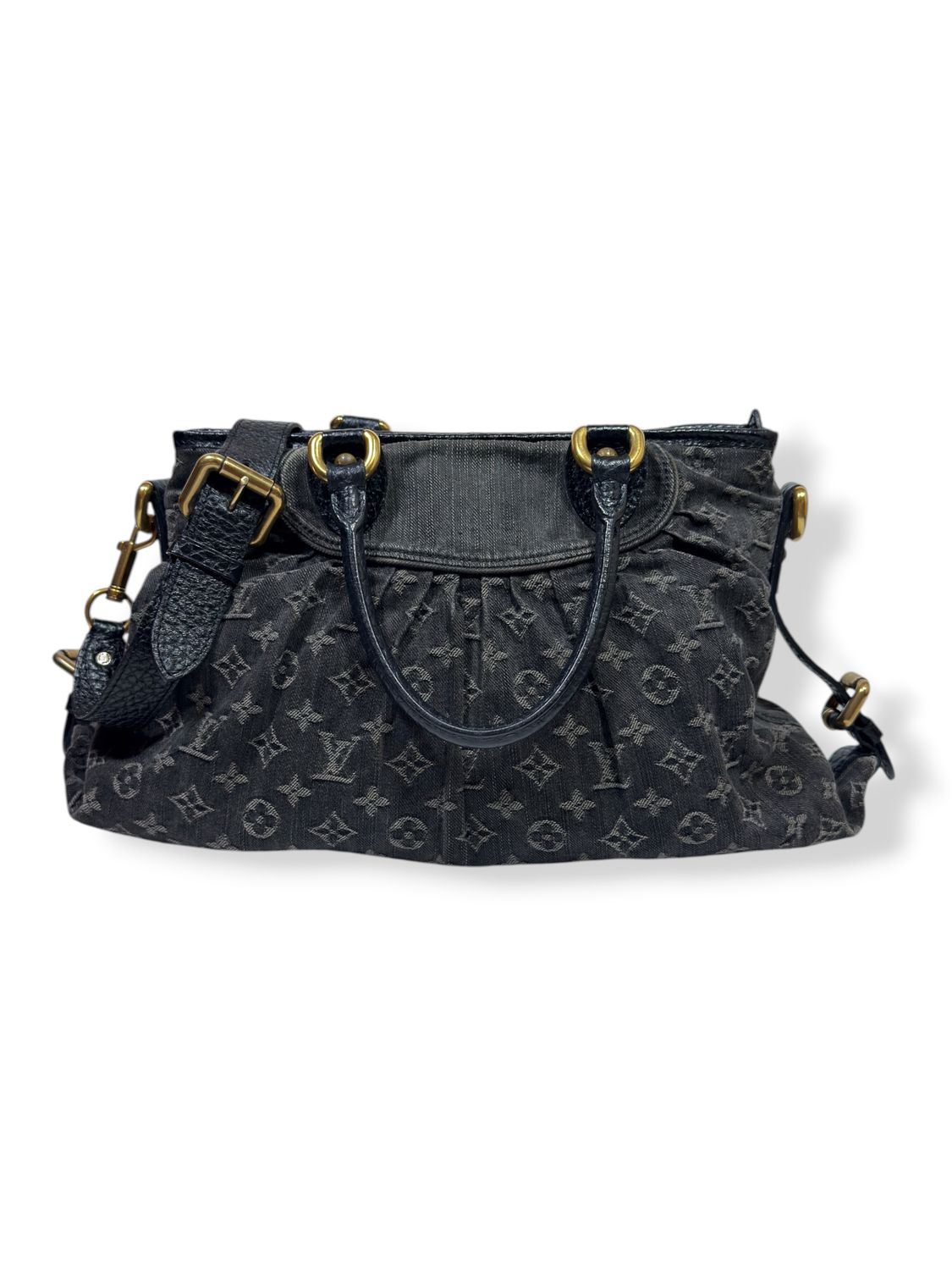 Louis Vuitton Denim Neo Cabby MM Black