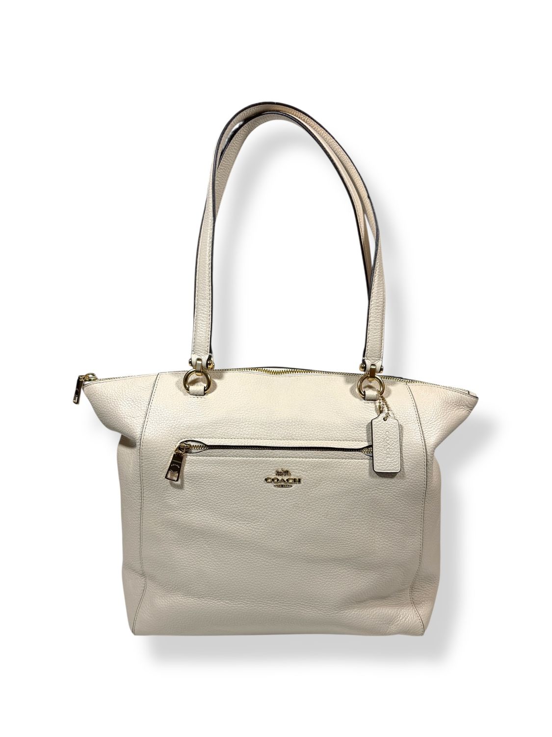 Coach Prarie Satchel Chalk White