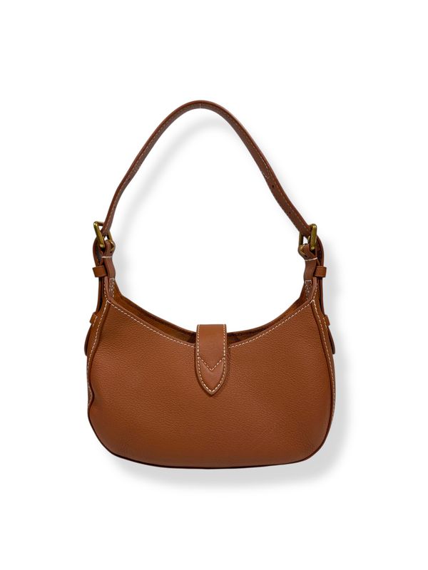 Louis Vuitton Grained Calfskin Low Key Cognac