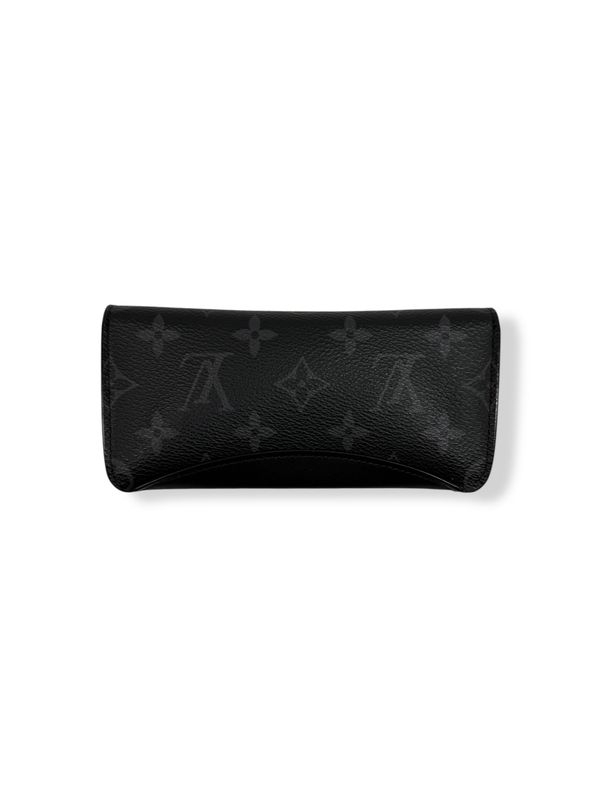 Louis Vuitton Woody Glasses Case Monogram Eclipse