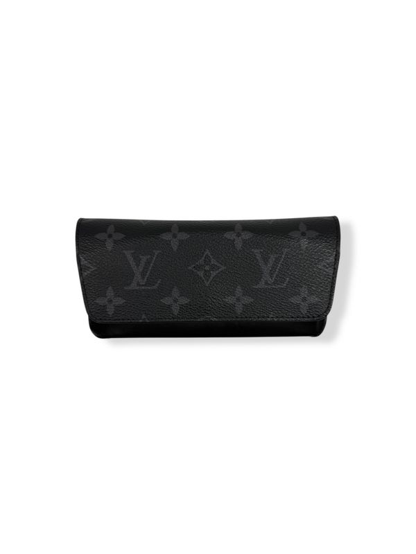 Louis Vuitton Woody Glasses Case Monogram Eclipse