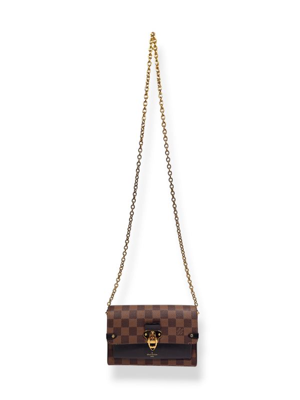 Louis Vuitton Vavin Chain Wallet NM Damier Ebene