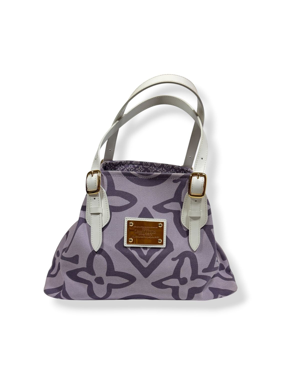 Louis Vuitton Monogram Giant Tahitienne Cabas PM Lilac
