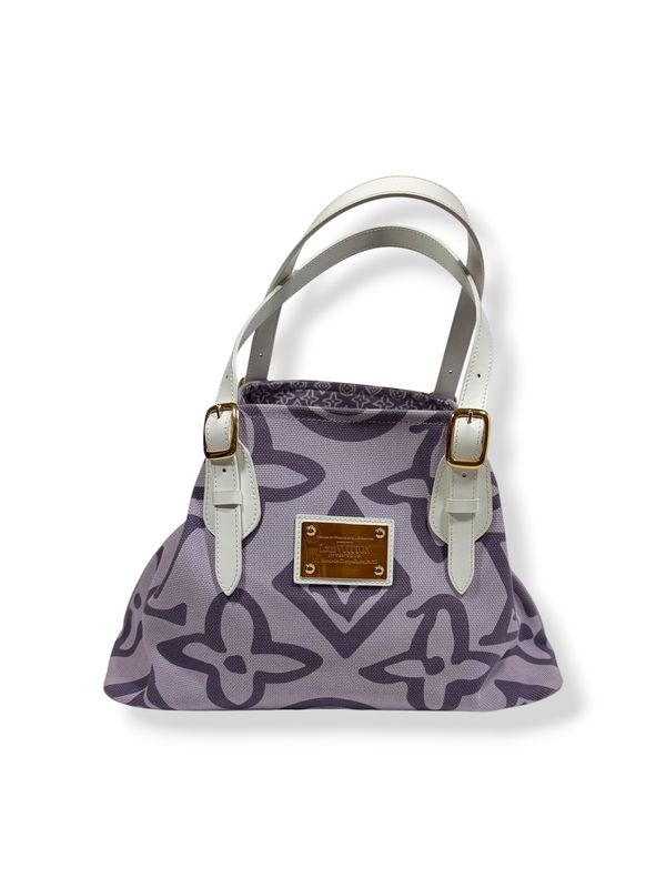 Louis Vuitton Monogram Giant Tahitienne Cabas PM Lilac
