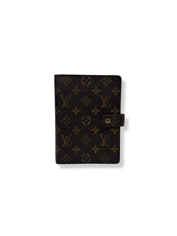 Louis Vuitton Monogram Medium Ring Agenda Cover