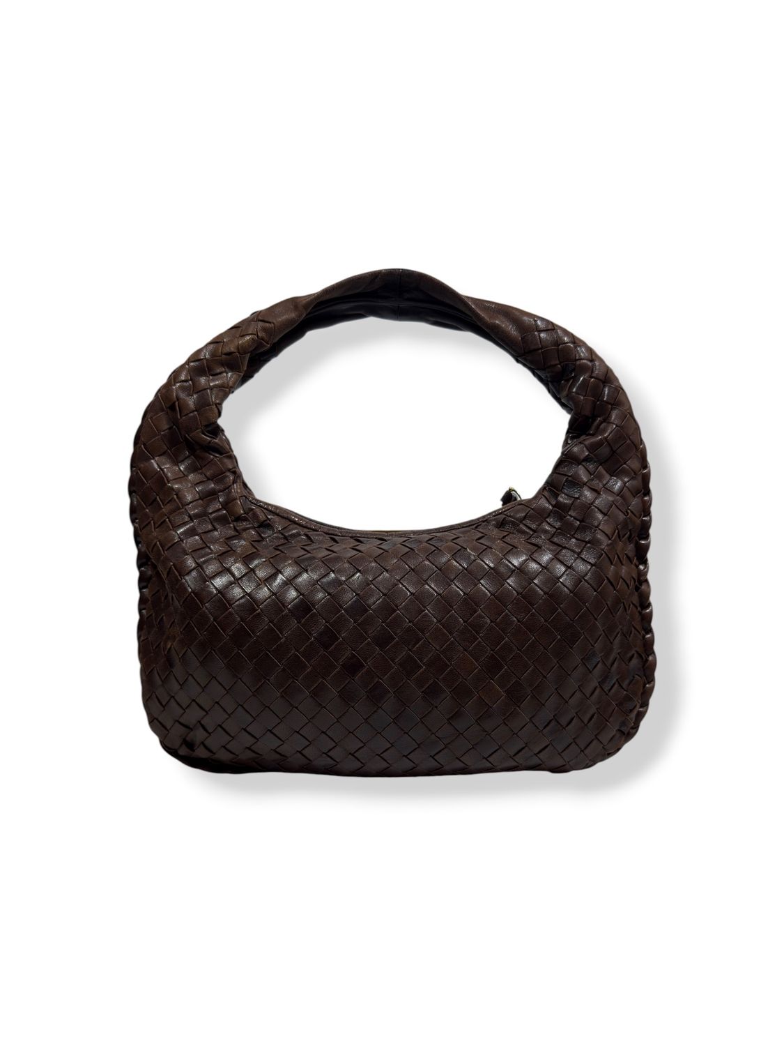 Bottega Veneta Intrecciato Hobo Napa Small Brown