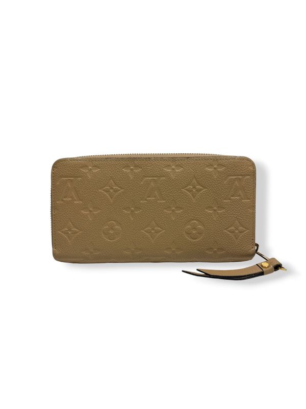 Louis Vuitton Monogram Empreinte Zippy Wallet Dune