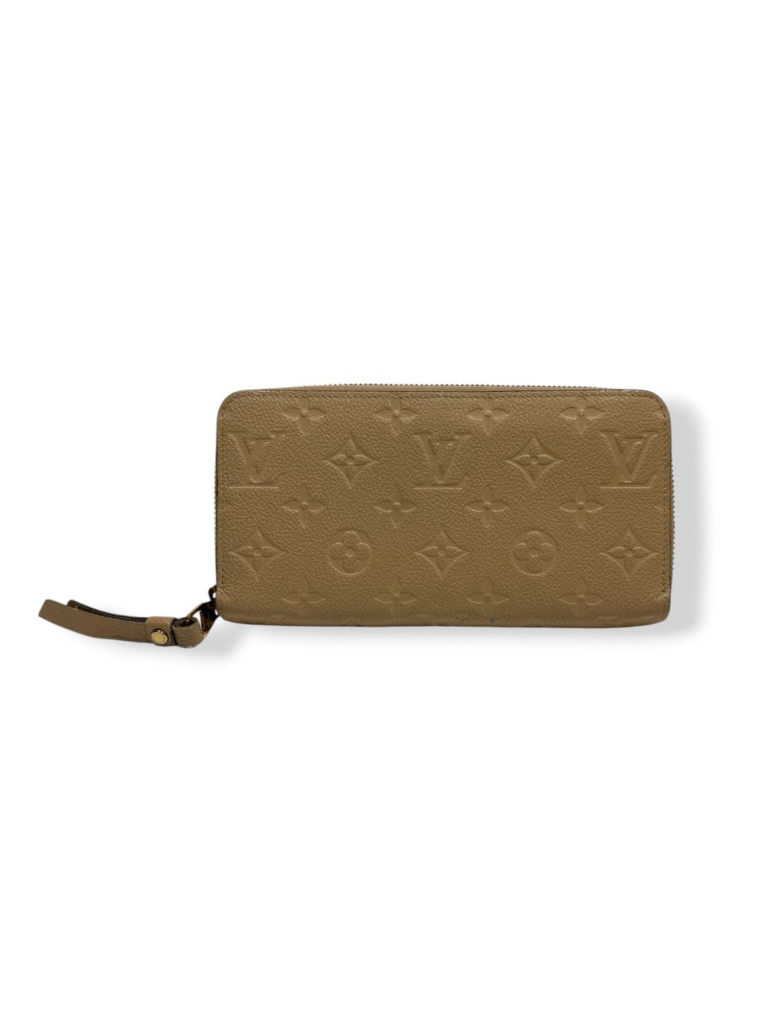 Louis Vuitton Monogram Empreinte Zippy Wallet Dune