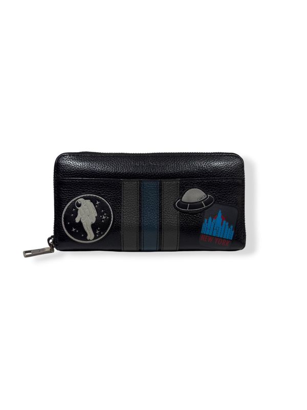 Coach Accordion Zippy Wallet NASA Edition