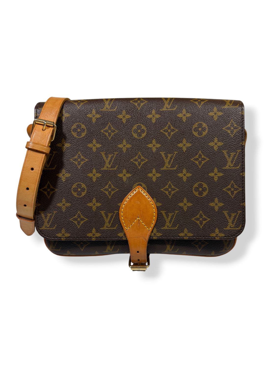 Louis Vuitton Vintage Monogram Cartouchiere GM
