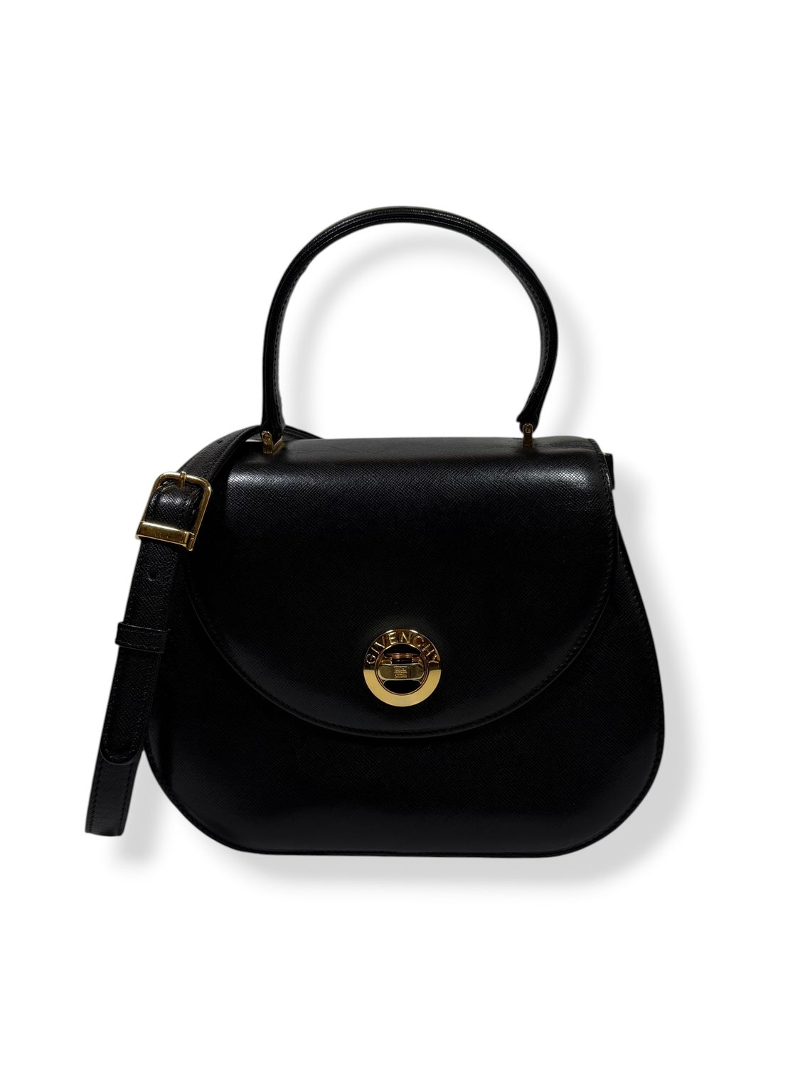 Givenchy Vintage Leather 2-Way Black