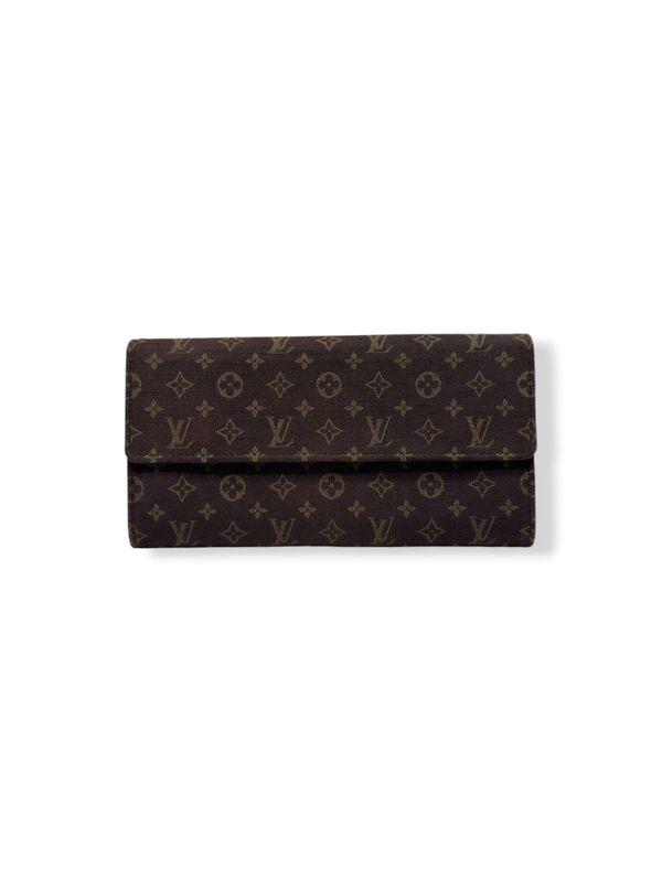Louis Vuitton Monogram Mini Lin Sarah Wallet