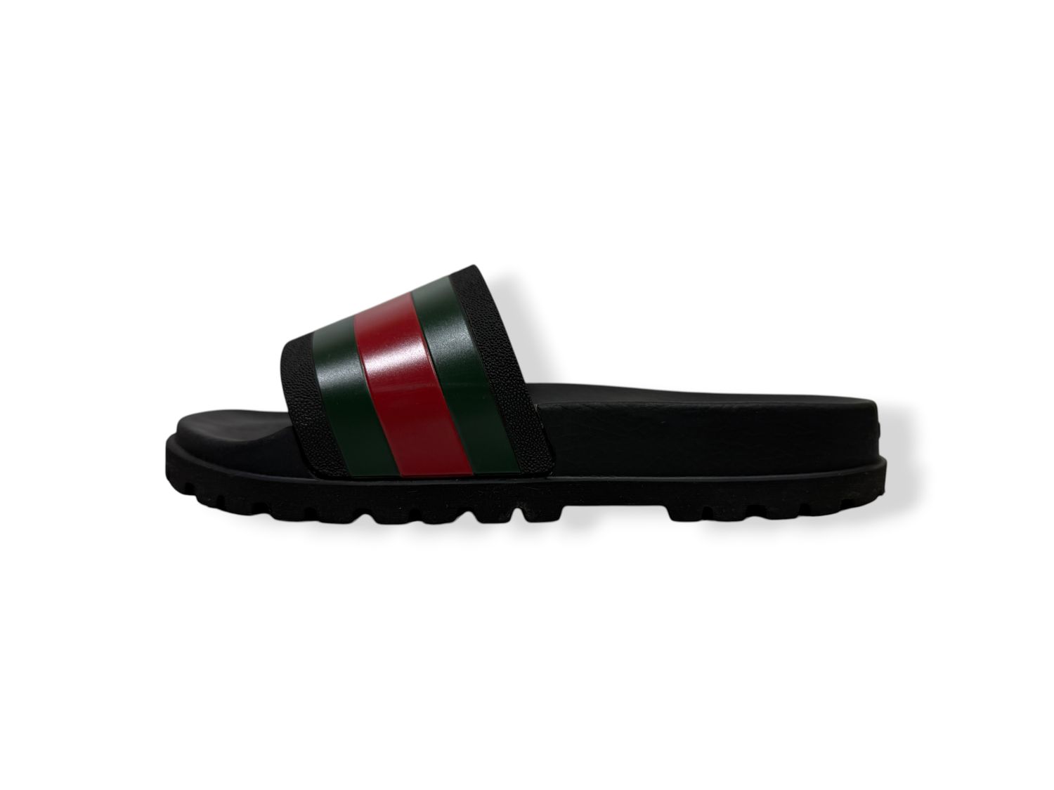 Gucci Men's Slide Sandal with Web (7)