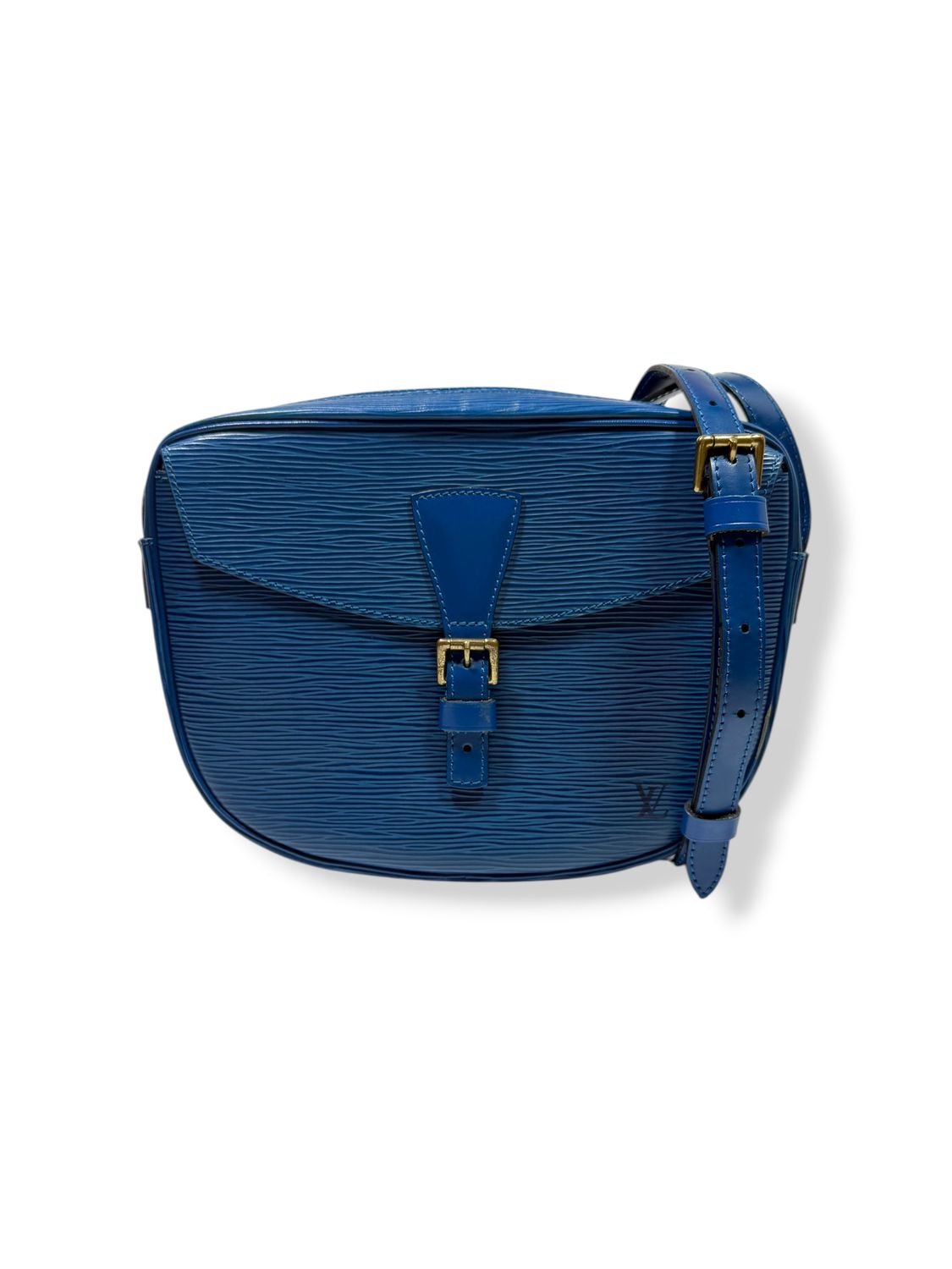 Louis Vuitton Vintage Epi Jeune Fille MM Blue