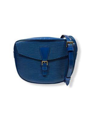 Louis Vuitton Vintage Epi Jeune Fille MM Blue