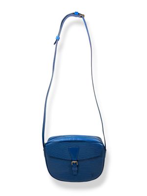Louis Vuitton Vintage Epi Jeune Fille MM Blue