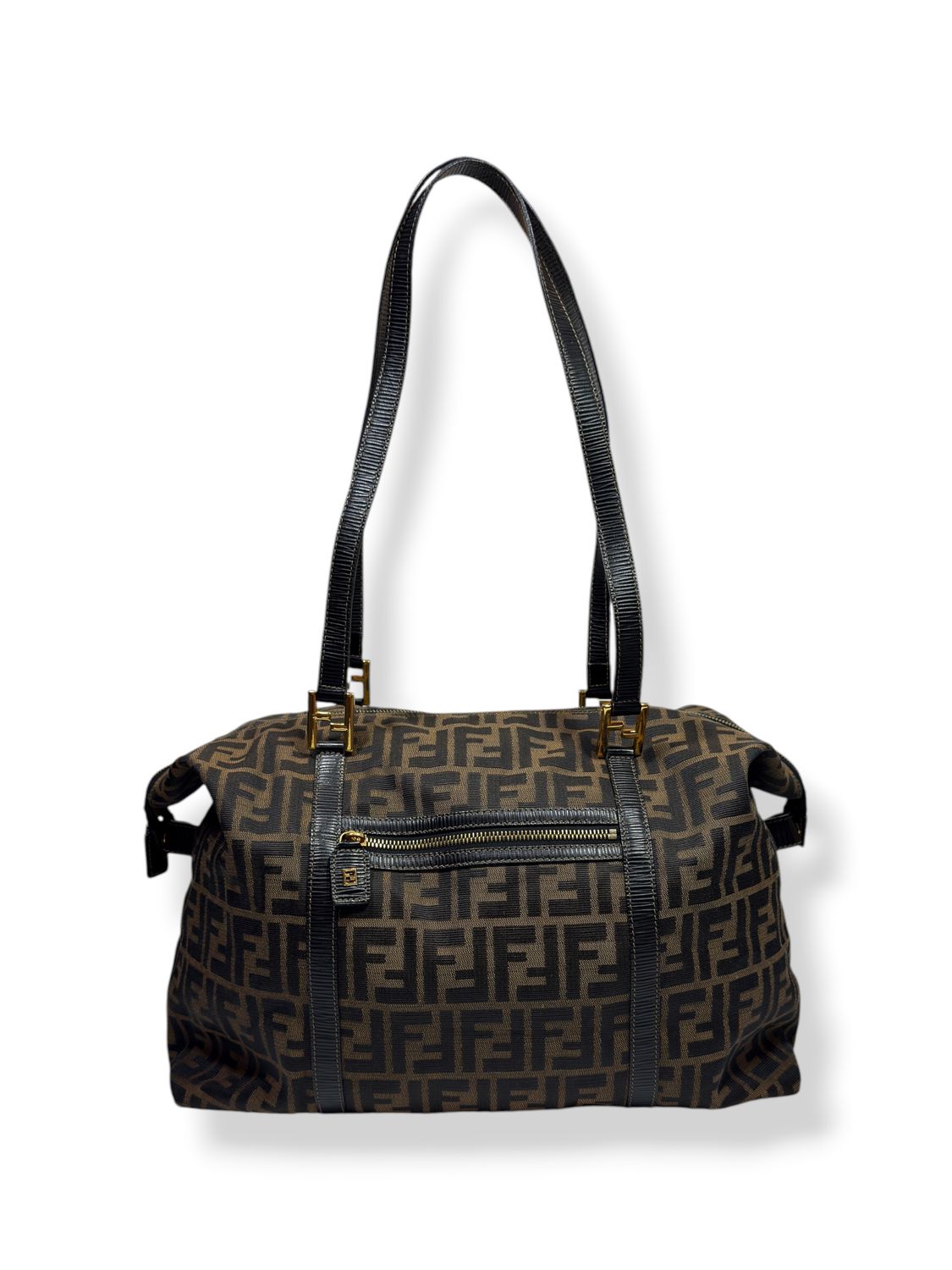 Fendi Vintage Zucca Canvas Weekender Fendi Vintage Zucca Canvas Weekender