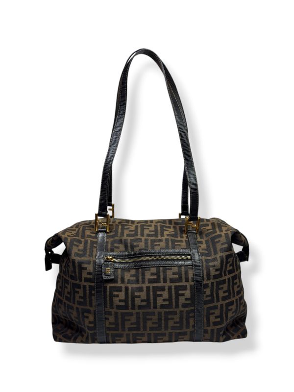 Fendi Vintage Zucca Canvas Weekender