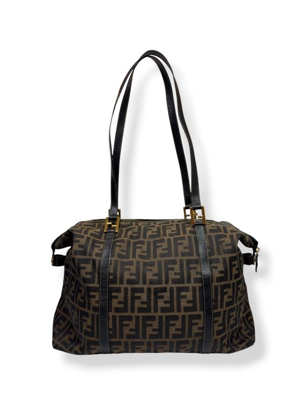 Fendi Vintage Zucca Canvas Weekender