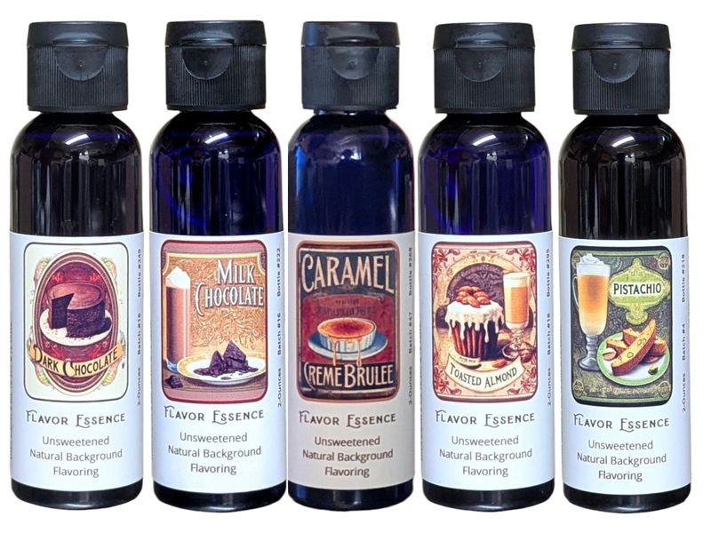 Flavor Essence For Coffee and Creamer Collection 1 -Nuts & Chocolate