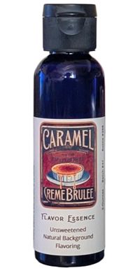 Flavor Essence Caramel Creme Brulee 2oz -Unsweetened Natural Background Flavoring Flavor Essence Caramel Creme Brulee 2oz -Unsweetened Natural Background Flavoring