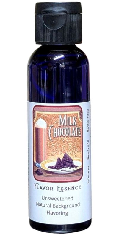 Flavor Essence Chocolate 2oz -Unsweetened Natural Background Flavoring