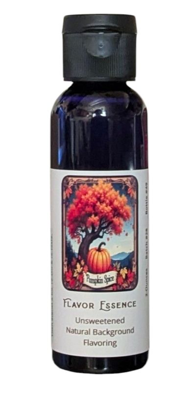 Flavor Essence Pumpkin Spice 2oz -Unsweetened Natural Background Flavoring Flavor Essence Pumpkin Spice 2oz -Unsweetened Natural Background Flavoring
