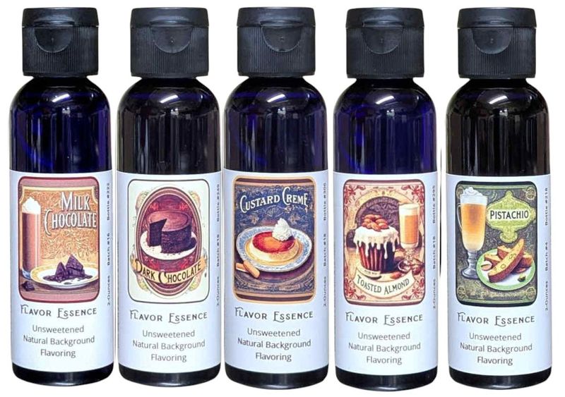 Flavor Essence For Coffee and Creamer Collection 1 -Nuts & Chocolate Flavor Essence For Coffee and Creamer Collection 1 -Nuts & Chocolate