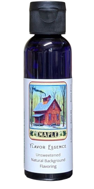 Flavor Essence Maple 2oz --Unsweetened Natural Background Flavoring
