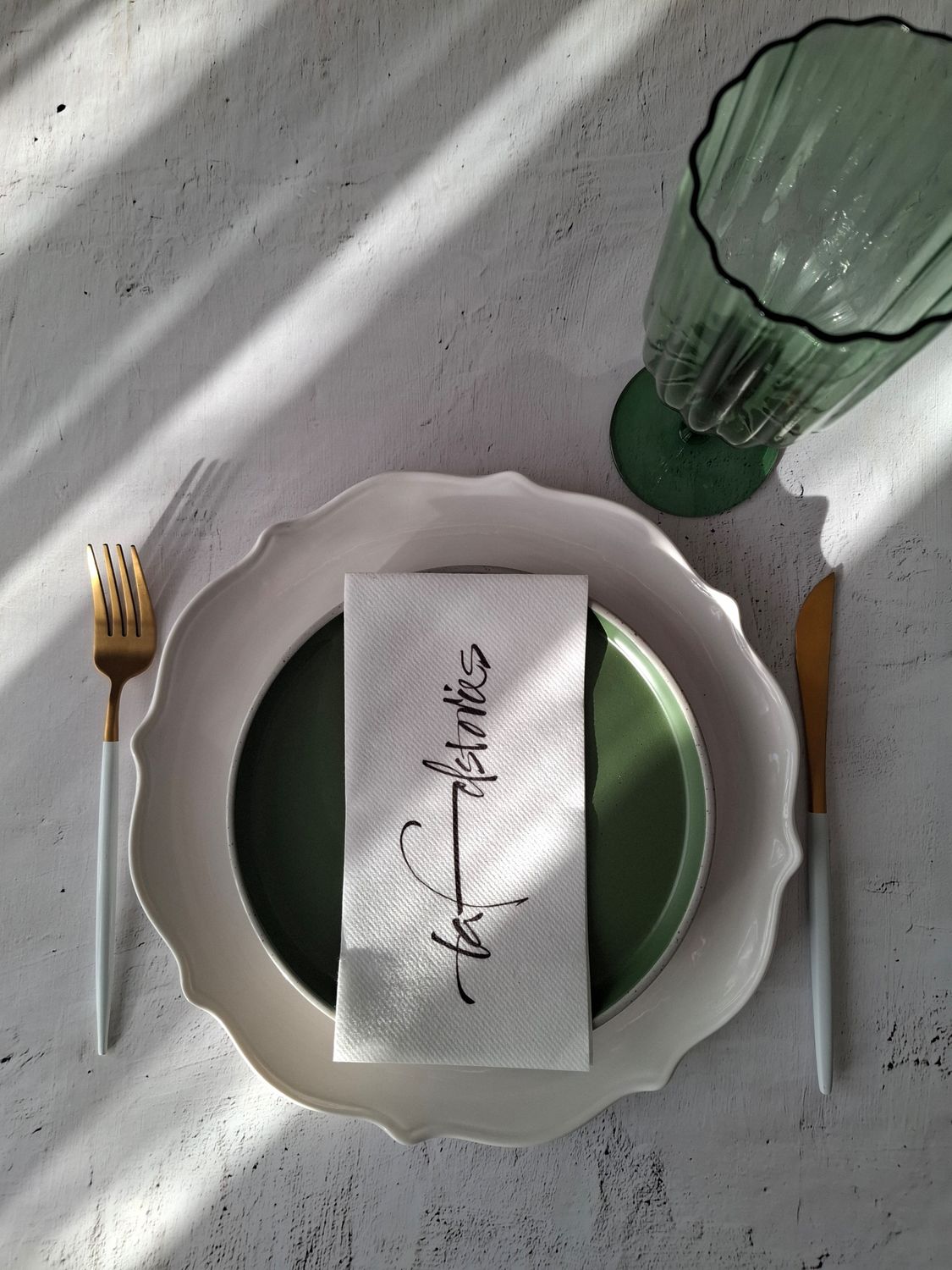 Kalligrafie - Tafelstories