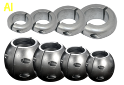 Aluminium Shaft / Collar (2300 Series)
