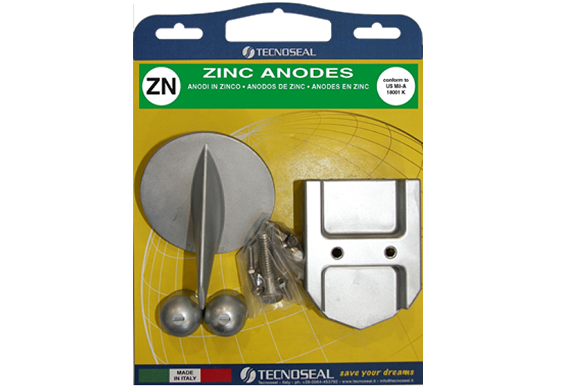 Mercury Mercruiser Zinc Anode Kit (ASZ1401) - Alpha One -Gen 1 Kit